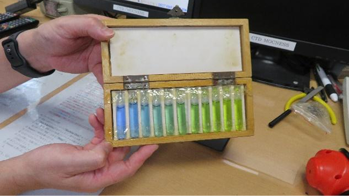 三浦さんの調査の写真