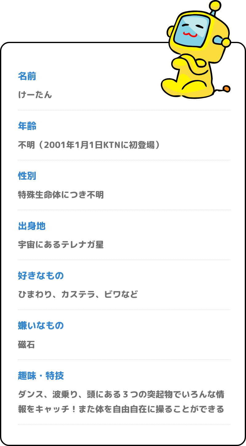 けーたんのプロフィール