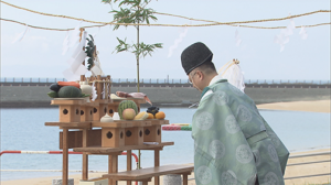 海開きの安全祈願