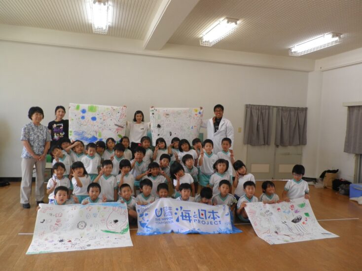 鳴鼓幼稚園のみんなが海の勉強をしました！「出前ちゃんぽん」