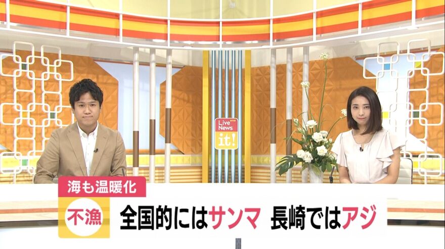 アジが不漁でピンチ！水揚げ量は３年前の３分の１