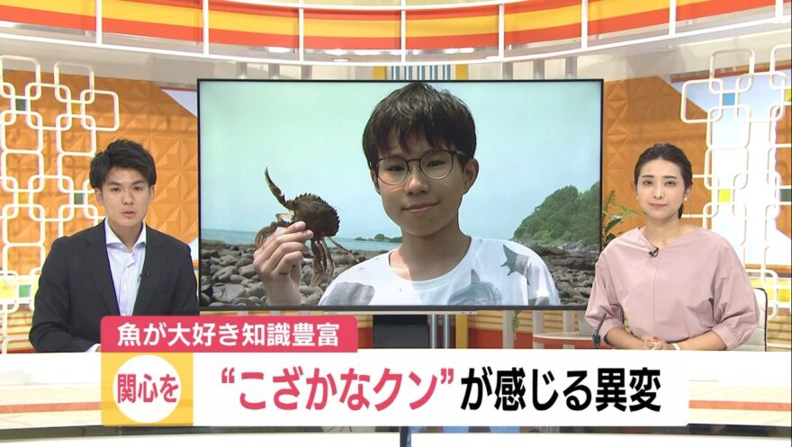 こざかなクンが感じる 異変