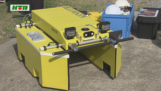 「船型ドローン」活用して水中から世界遺産を点検【長崎市】