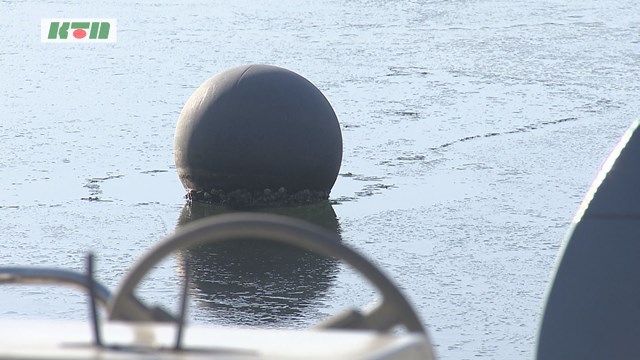 大村湾の入江が凍る！放射冷却の影響【長崎県】