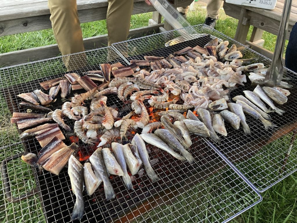 BBQもしたよ~(北海道)