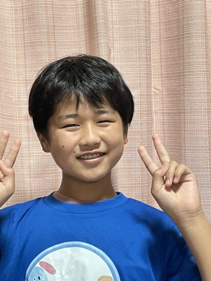 海のキッズサポーター　岩本弥太郎さん
