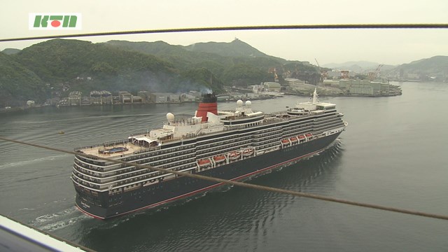 4年ぶりに長崎に！豪華客船「クイーン・エリザベス」が寄港