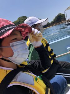 九十九島の磯の生き物調査