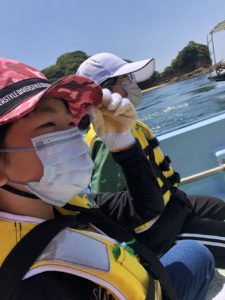 九十九島の磯の生き物調査
