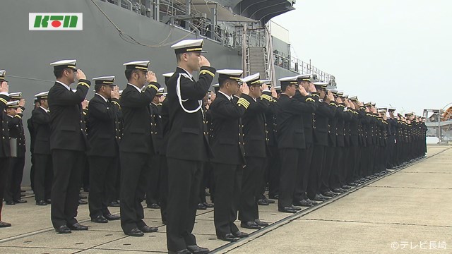 海自・練習艦隊が佐世保に寄港　洋上訓練で幹部候補生を育成【長崎】