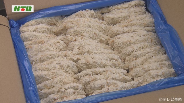 「アジフライの聖地」で 小・中学生の給食用に約1万食をプレゼント【長崎県松浦市】