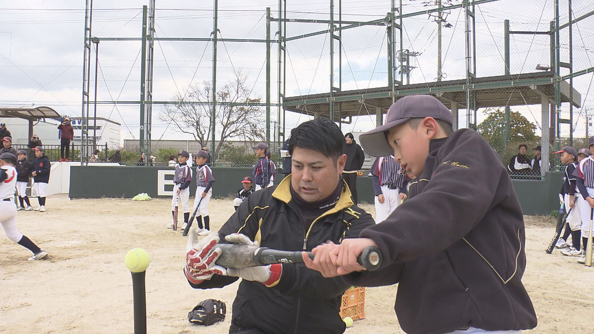 第11回プロ野球長崎県人会スマイル少年少女野球教室