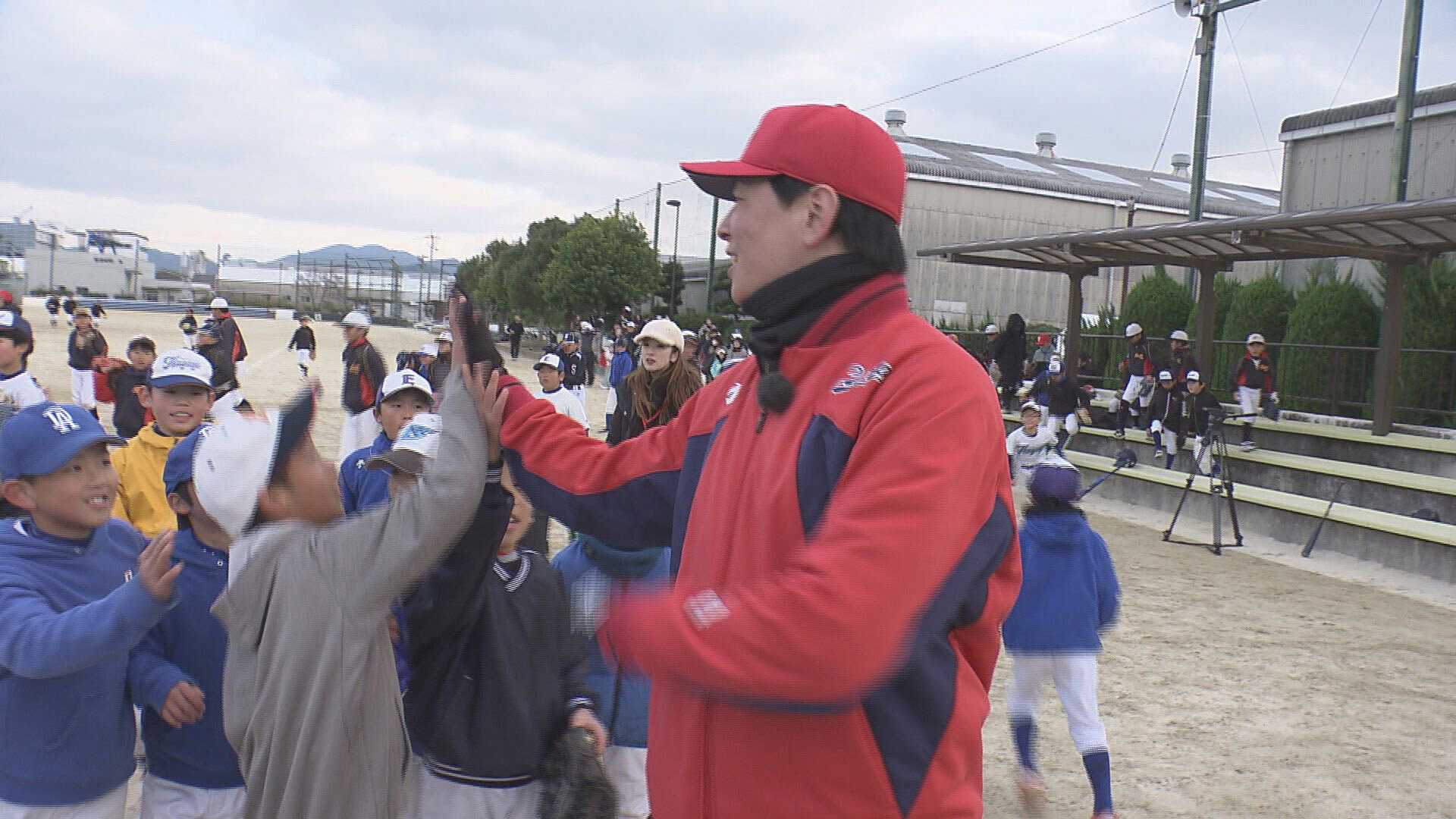 第11回プロ野球長崎県人会スマイル少年少女野球教室