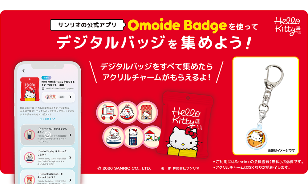 Hello Kitty展 -わたしが変わるとキティも変わる-