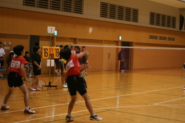 KTN杯争奪長崎県総合バドミントン選手権大会（中学生大会）の様子（その3）