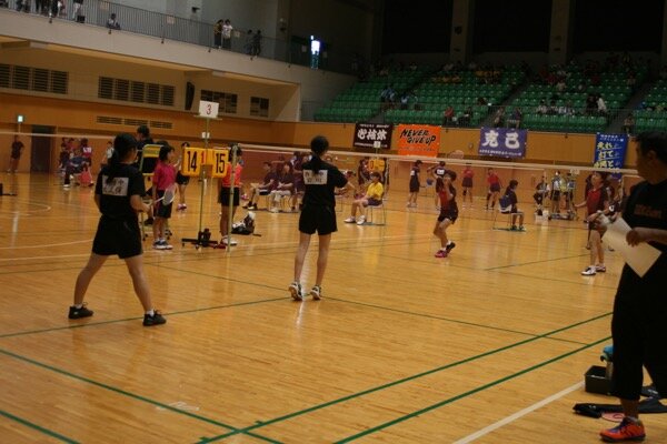 KTN杯争奪長崎県総合バドミントン選手権大会（中学生大会）の様子（その5）