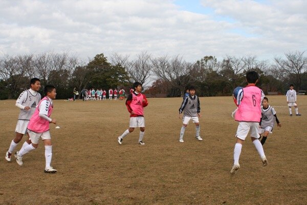 長崎県JrユースサッカーU‐14トレセン交流会の様子（その2）