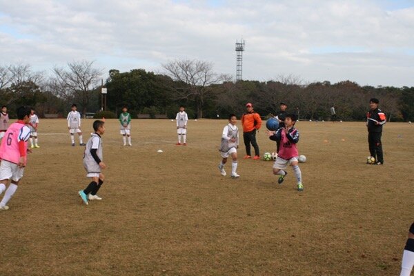 長崎県JrユースサッカーU‐14トレセン交流会の様子（その3）