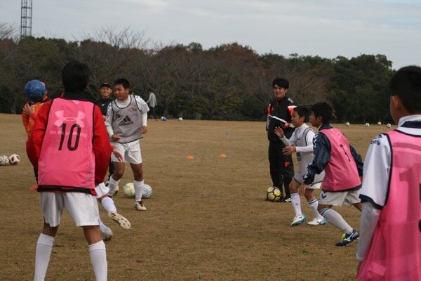長崎県JrユースサッカーU‐14トレセン交流会の様子（その4）