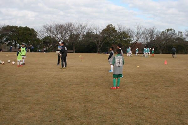 長崎県JrユースサッカーU‐14トレセン交流会の様子（その5）