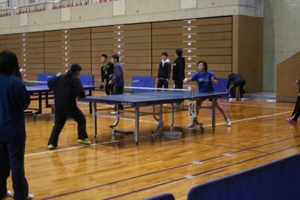 KTN杯第29回長崎県卓球選手権大会（一般の部）の様子（その3）