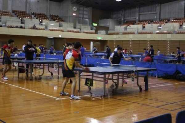 KTN杯第29回長崎県卓球選手権大会（一般の部）の様子（その4）