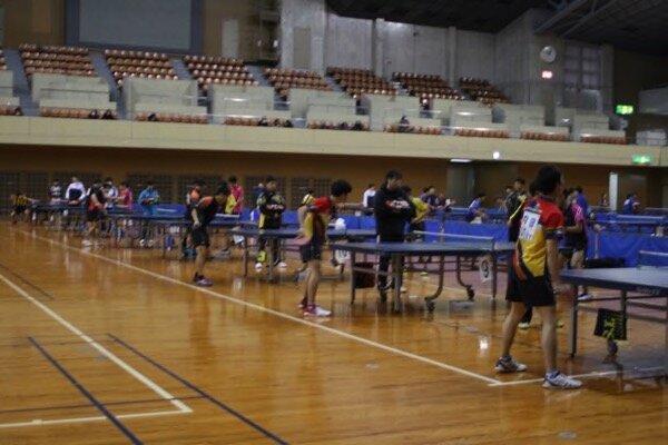 KTN杯第29回長崎県卓球選手権大会（一般の部）の様子（その5）